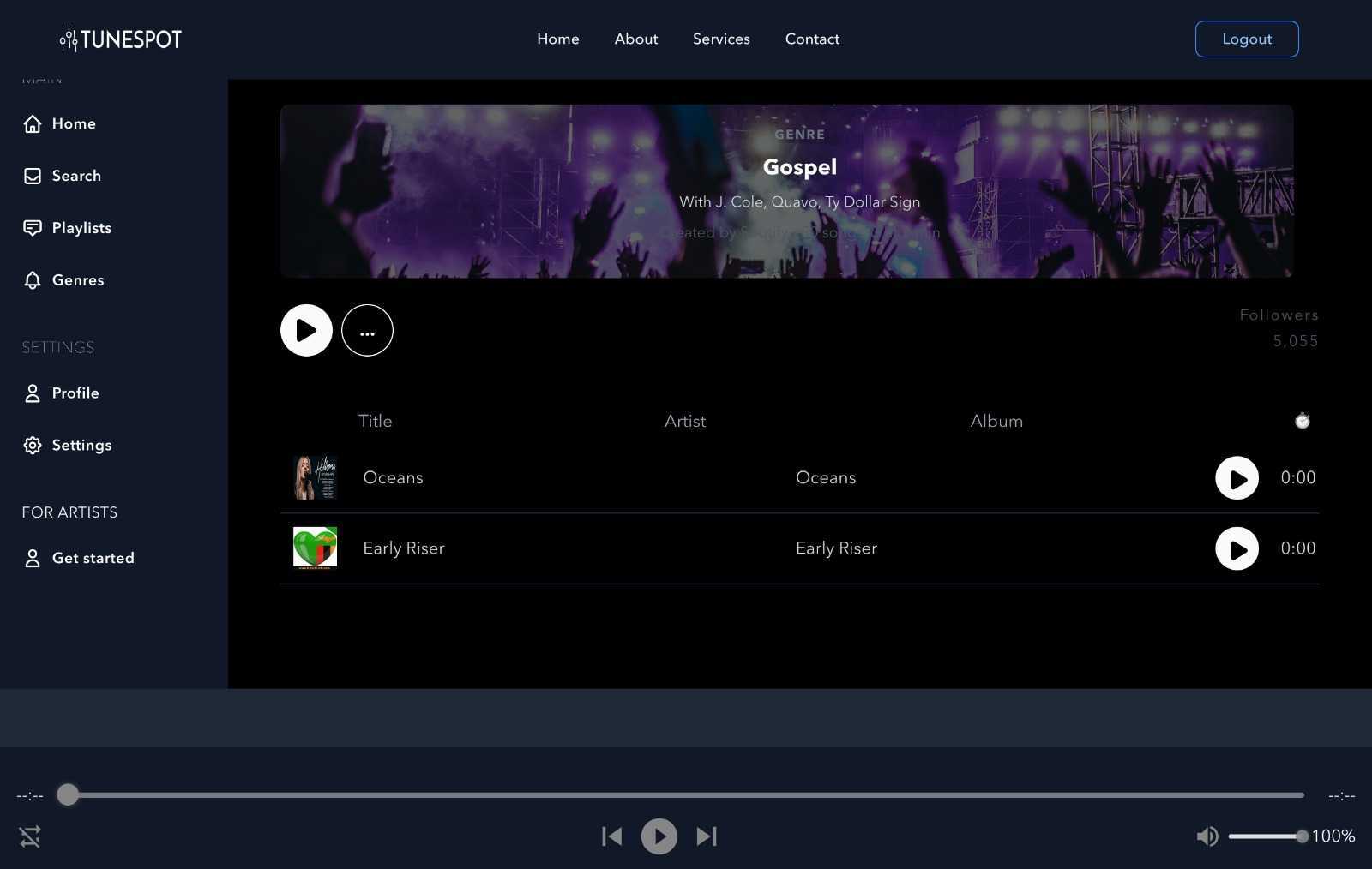 Tunespot